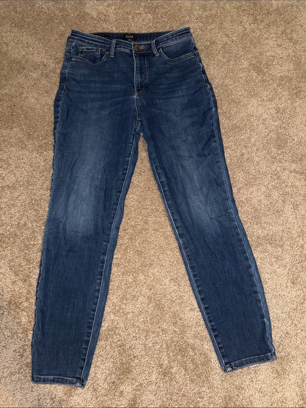 NYDJ Women’s Dark Blue Ami Skinny Jeans - size 6. CC